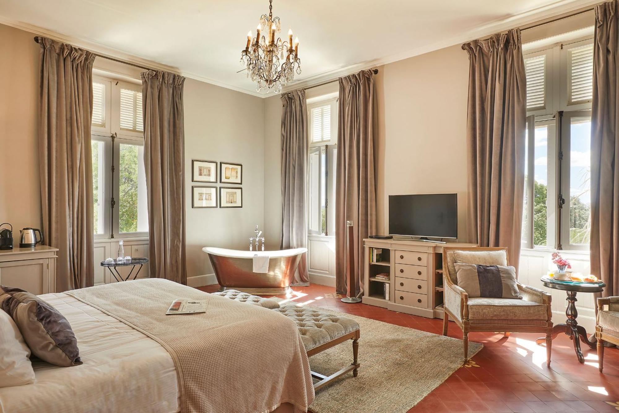 Chateau St Pierre De Serjac Puissalicon Bagian luar foto